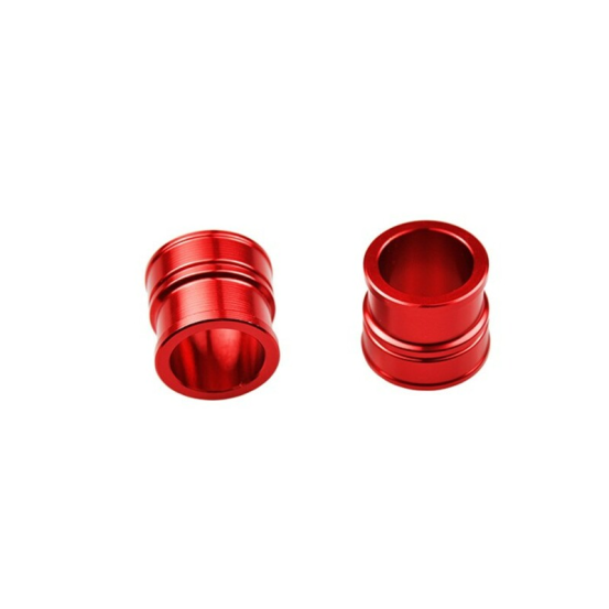 Entretoises de roues avant SCAR Suzuki 250/450 RMZ Rouge