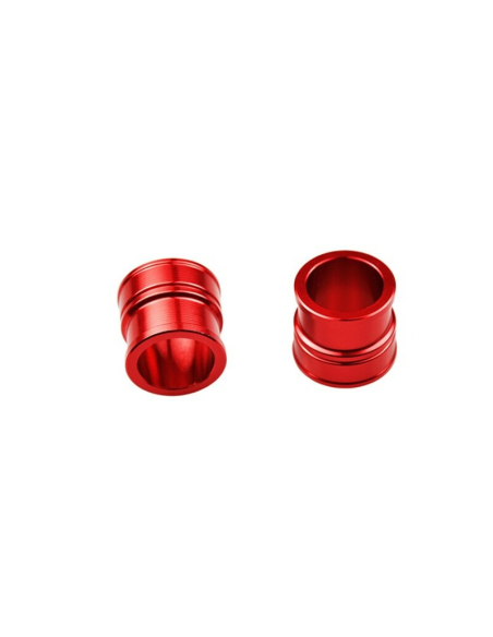 Entretoises de roues avant SCAR Suzuki 250/450 RMZ Rouge