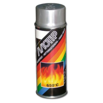 Bombe peinture Motip argent haute température 500 ml