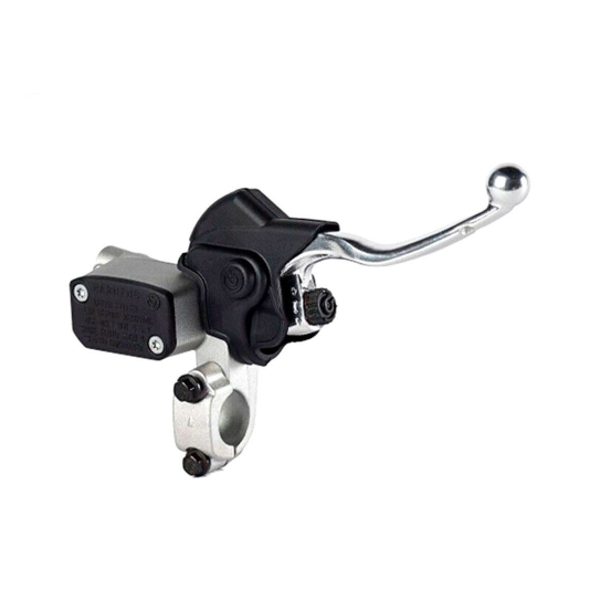 Maitre cylindre de frein avant PS10x16 MX BREMBO alu - Réservoir incorporé - Levier ajustable - KTM SX-F 250-350-450 2014-2020