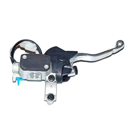Maitre cylindre de frein avant PS10x16 ENDURO BREMBO - Réservoir incorporé - Levier ajustable