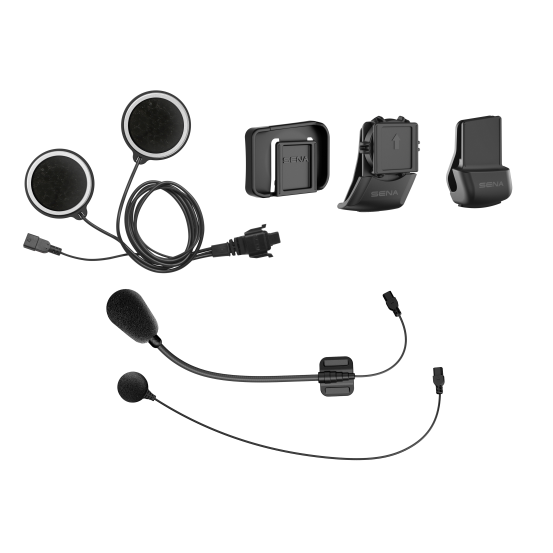 Ensemble de pince micro écouteurs pour intercom Sena 10CEVO