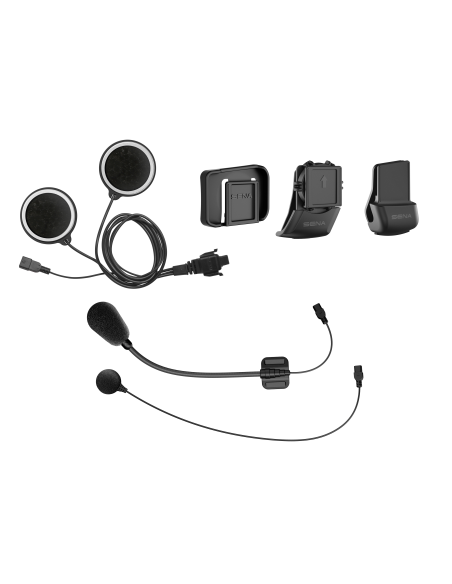 Ensemble de pince micro écouteurs pour intercom Sena 10CEVO