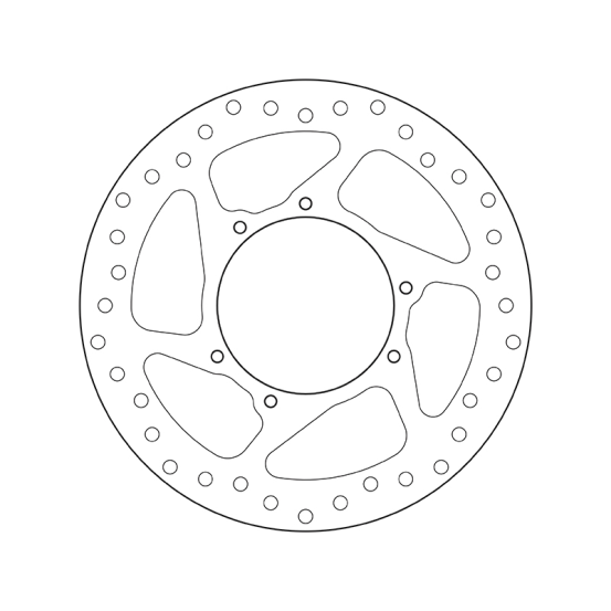 Disque de frein BREMBO Série Oro fixe - 68B407N3