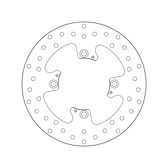 Disque de frein BREMBO Oro fixe - 68B407N6