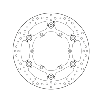 Disque De Frein Avant BREMBO Serie Oro Rond Flottant YAMAHA