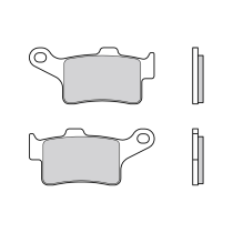 Plaquettes de frein BREMBO route métal fritté - 07GR88SA