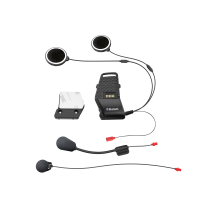 Ensemble de pince - micro - oreillette pour casque moto pour intercom Sena 10S