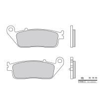 Plaquette de frein arrière BREMBO 07098CC organique Scooter