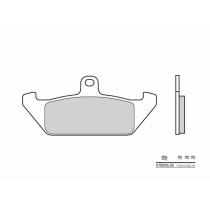 Plaquette de frein avant BREMBO 07BB0606 organique Route