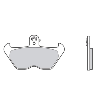 Plaquettes de frein BREMBO route métal fritté - 07BB24LA