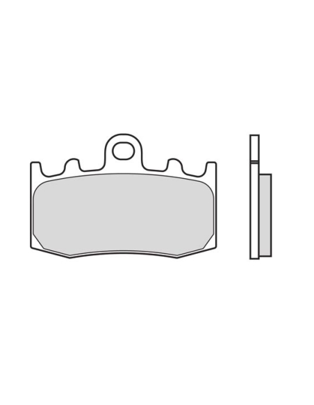 Plaquettes de frein BREMBO route métal fritté - 07BB26LA