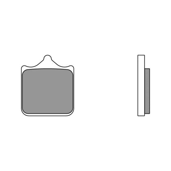 Plaquettes de frein BREMBO 07BB33 SA (jeu de 4 plaquettes)