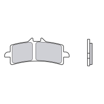 Plaquettes de frein BREMBO route métal fritté - 07BB37LA