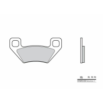 Plaquette de frein BREMBO 07GR53SD métal fritté Cross