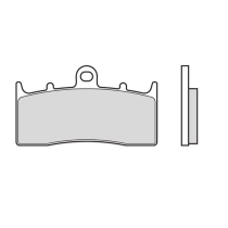 Plaquettes de frein BREMBO route métal fritté - 07GR62LA