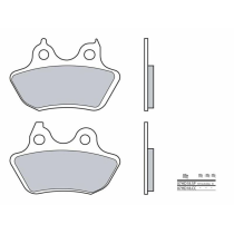 Plaquette de frein arrière BREMBO 07HD18SP métal fritté Route