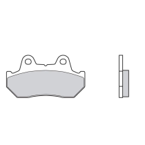 Plaquettes de frein BREMBO route métal fritté - 07HO10LA