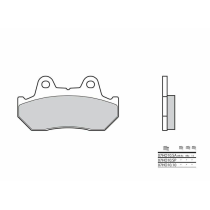 Plaquette de frein avant BREMBO 07HO10SA métal fritté Route