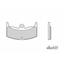 Plaquette de frein BREMBO 07HO1406 organique Route