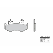 Plaquette de frein BREMBO 07HO15SD métal fritté Cross