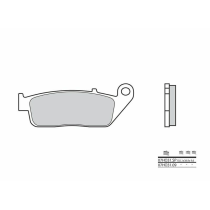 Plaquette de frein arrière BREMBO 07HO31SP métal fritté Route