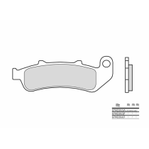 Plaquette de frein arrière BREMBO 07HO39SP métal fritté Route