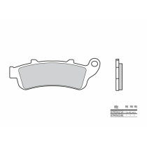 Plaquette de frein avant BREMBO 07HO42SA métal fritté Route