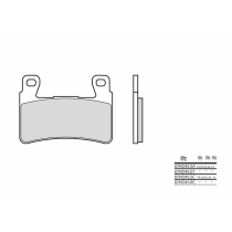 Plaquette de frein avant BREMBO 07HO45SA métal fritté Route