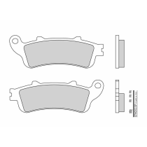 Plaquette de frein arrière BREMBO 07HO52SP métal fritté Route