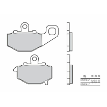 Plaquette de frein arrière BREMBO 07KA16SP métal fritté Route