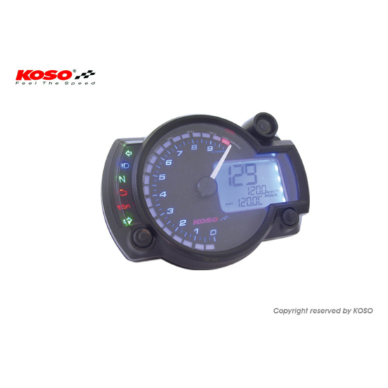 Compteur Digital Mutlifonctions KOSO RX2N+ GP Style Universel 10000tr/mn
