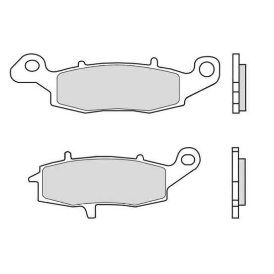 Plaquettes de frein BREMBO route métal fritté - 07KA18LA
