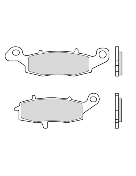 Plaquettes de frein BREMBO route métal fritté - 07KA18LA