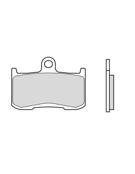 Plaquettes de frein BREMBO route métal fritté - 07KA23LA