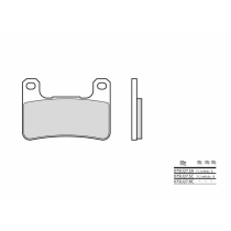 Plaquettes de frein avant racing BREMBO Carbon Tech - 07SU27RC