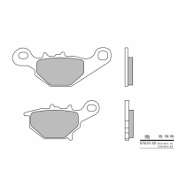 Plaquette de frein arrière BREMBO 07SU31SD métal fritté Cross