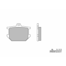 Plaquette de frein BREMBO 07YA0309 organique Route