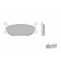 Plaquette de frein avant BREMBO 07YA2709 organique Route