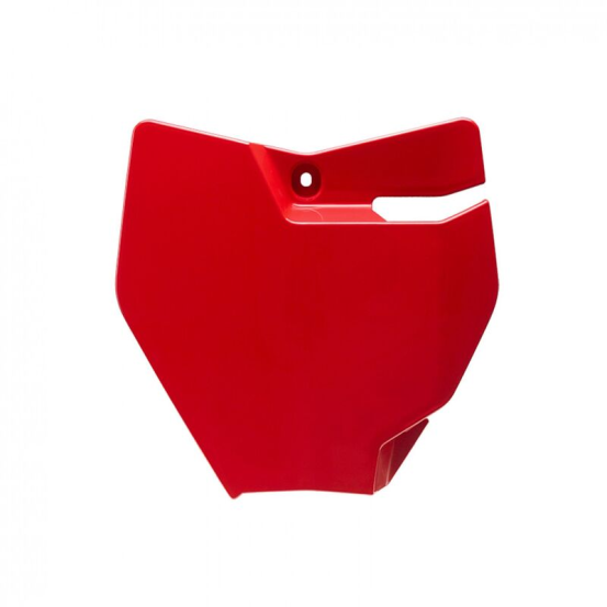 Plaque numéro frontale - Rouge - POLISPORT Gas Gas 65 MC 2021-2023