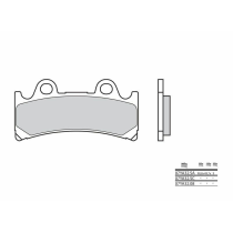 Plaquette de frein avant BREMBO 07YA32SA métal fritté Route