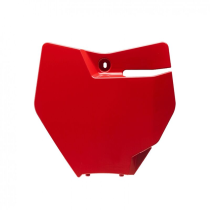 Plaque numéro frontale - Rouge - POLISPORT - Gas Gas 85 MC 2021-2023