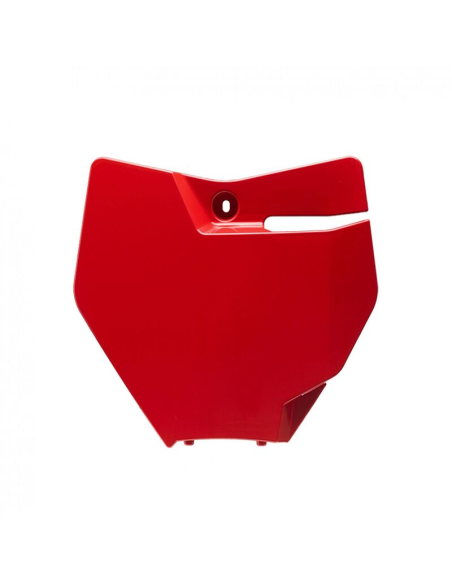 Plaque numéro frontale - Rouge - POLISPORT - Gas Gas 85 MC 2021-2023