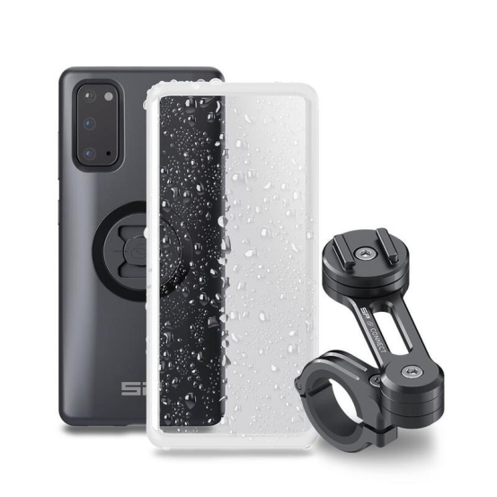 Pack complet support de téléphone SP-CONNECT moto - fixation sur guidon - Samsung S20+
