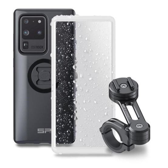 Pack complet support de téléphone SP-CONNECT moto - fixation sur guidon - Samsung S20 Ultra