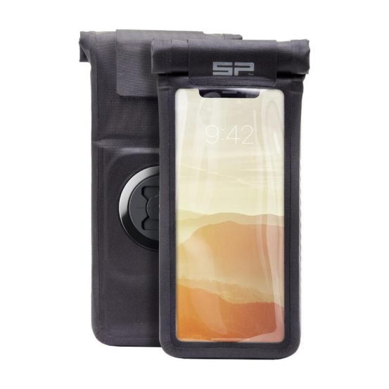 Etui de smartphone universel moto noir taille L SP-CONNECT