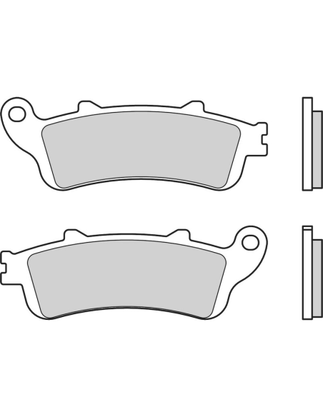 Plaquette de frein arrière BREMBO 07HO4308 organique Route