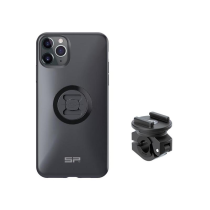 Pack complet support de téléphone SP-CONNECT moto-scooter - fixation sur rétroviseur - iPhone 11 Pro Max