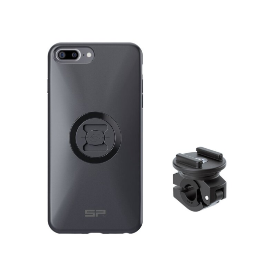 Pack complet support de téléphone SP-CONNECT moto-scooter - fixation sur rétroviseur - iPhone 8 Plus