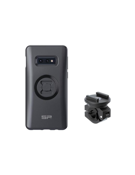 Pack complet support de téléphone SP-CONNECT moto-scooter - fixation sur rétroviseur - Samsung S10E